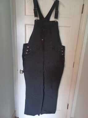 Women's Black Dickies Overalls Size XXL
